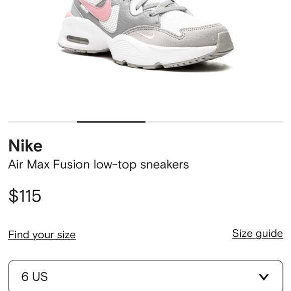 NIKE Air Max Fusion low-top sneakers - Picture 5 of 6